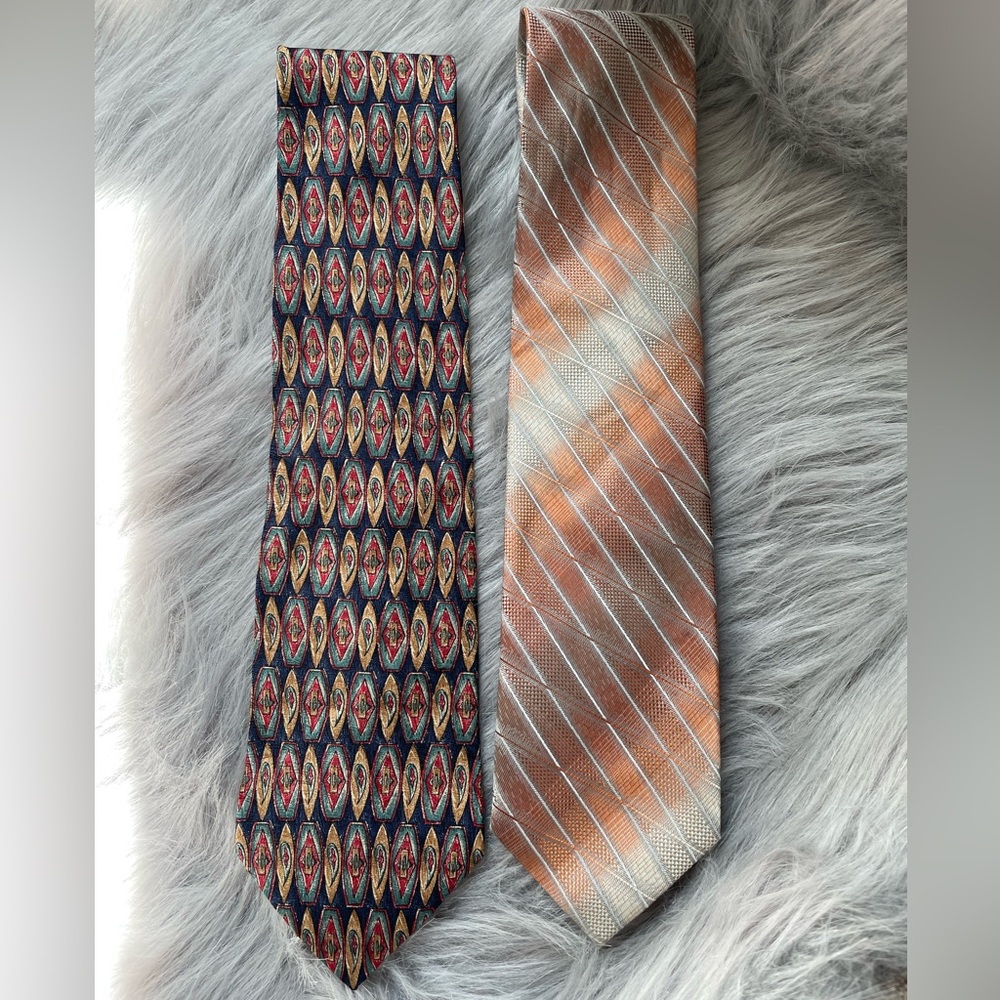 Two Colours By Alexander Julian Ties.